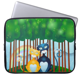 Katzen Laptopschutzhülle