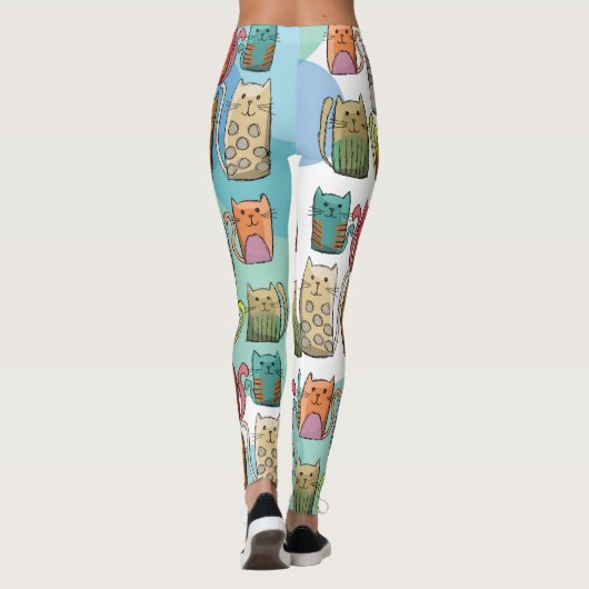 Katzen! Leggings (Rückseite)