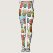 Katzen! Leggings (Vorderseite)