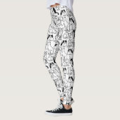 Katzen Leggings (Links)