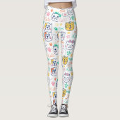 Katzen Leggings (Vorderseite)