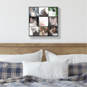 KATZEN LEINWANDDRUCK (Insitu (Schlafzimmer))