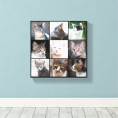 KATZEN LEINWANDDRUCK (Insitu (Holzboden))