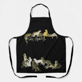 Katzen (Les Chats), Alexandre Steinlen Schürze (Vorderseite)