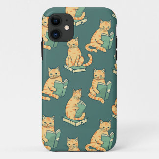 Katzen lesen Bücher Case-Mate iPhone Hülle