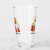 Katzen Liebe Bücher Glas (Rechts)