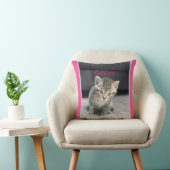 Katzen-Liebe - Geschenk für beliebtes Design Kissen (Stuhl )