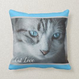 Katzen-Liebe - Geschenk für beliebtes Design Kissen