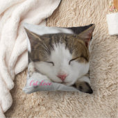 Katzen-Liebe - Geschenk für beliebtes Design Kissen (Decke)