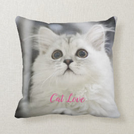 Katzen-Liebe - Geschenk für beliebtes Design Kissen