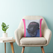 Katzen-Liebe - Geschenk für beliebtes Design Kissen (Stuhl )