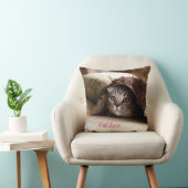 Katzen-Liebe - Geschenk für beliebtes Design Kissen (Stuhl )