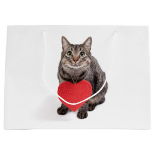 Katzen-Liebe Große Geschenktüte