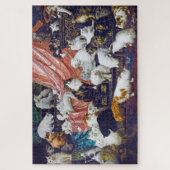 Katzen (Liebe meiner Ehefrau), Carl Kahler Puzzle (Vertikal)