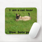 Katzen-Liebe Mousepad (Mit Mouse)