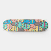 Katzen Liebe Skateboard (Horizontal)