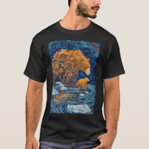 Katzen lieben Angelkatzen Kunstwerke T-Shirt