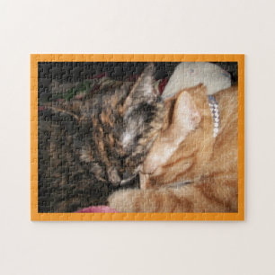 Katzen-Liebes-Puzzle Puzzle