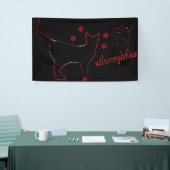 Katzen-Liebhaber Banner (Messeveranstaltung)