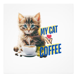 Katzen Liebhaber Fotodruck