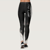 Katzen-Liebhaber Furball Leggings (Rückseite)