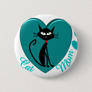 Katzen-Liebhaber-Geschenke Button
