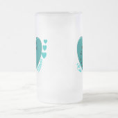 Katzen-Liebhaber-Geschenke Mattglas Bierglas (Mittel)