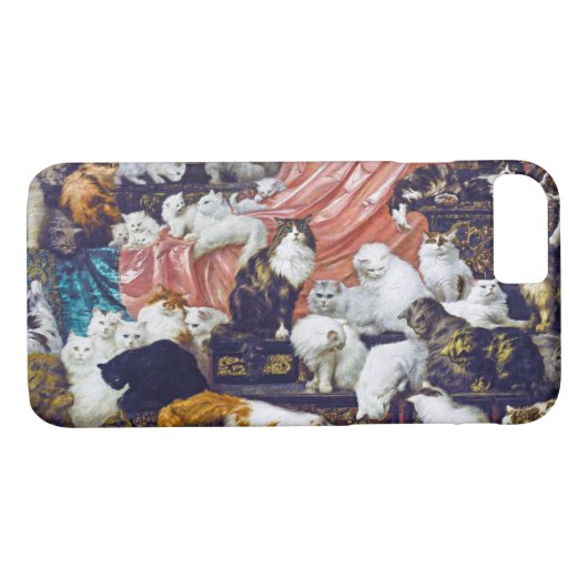 Katzen (Liebhaber meiner Ehefrau), Carl Kahler Case-Mate iPhone Hülle (Rückseite (Horizontal))