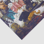 Katzen (Liebhaber meiner Ehefrau), Carl Kahler Seidenpapier (Ausschnitt)