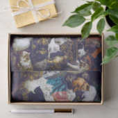 Katzen (Liebhaber meiner Ehefrau), Carl Kahler Seidenpapier (Geschenk)