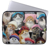 Katzen-Liebhaber-Neopren-Laptop-Hülse Laptopschutzhülle (Vorderseite)