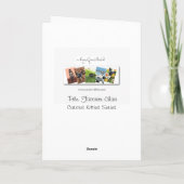 Katzen Lieblingskarte von BiHrle Karte (Rückseite)