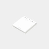 Katzen-Linienkunst Post-it Notes Klebezettel (angewinkelt)
