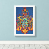 Katzen, Louis Wain Leinwanddruck (Insitu (Holzboden))