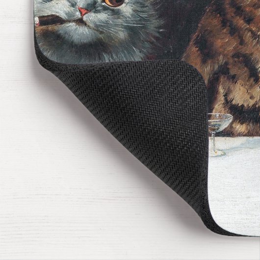Katzen, Louis Wain Mousepad (Ecke)