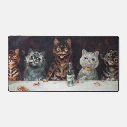 Katzen, Louis Wain Schreibtischunterlage (Vorderseite)