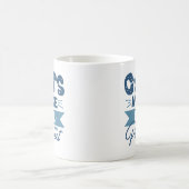 Katzen machen das Leben leichtfertig Kaffeetasse (Mittel)