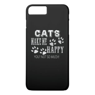Katzen machen mich glücklich! Case-Mate iPhone hülle