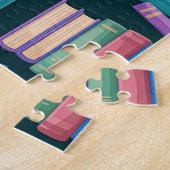 Katzen Magisches Bücherregal Puzzle (Seite)