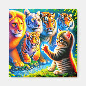 Katzen Magnet (Vorne)