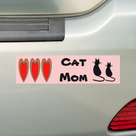Katzen-Mama-Autoaufkleber Autoaufkleber (Auf Auto)
