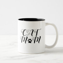 "Katzen-Mama-" Kaffee-Tasse