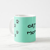 Katzen-Mama Kaffeetasse (Vorderseite Links)