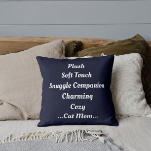 Katzen-Mama-Plüschtiere Weich Charmant Gemütlich L Kissen