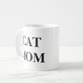 Katzen-Mama-Tasse Kaffeetasse (Vorderseite Links)