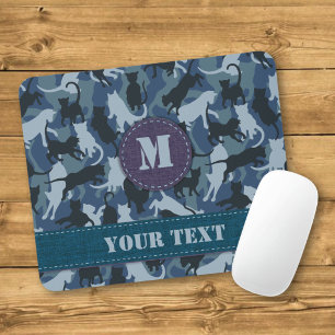Katzen Marine Tarnung Mousepad
