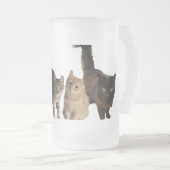 Katzen  mattglas bierglas (VorderseiteRechts)