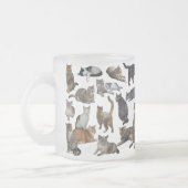 Katzen Mattglastasse (Links)