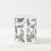 Katzen Mattglastasse (Mittel)