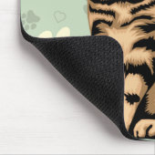 Katzen-Maus-Pad, Maus-Pad mit Katze Mousepad (Ecke)